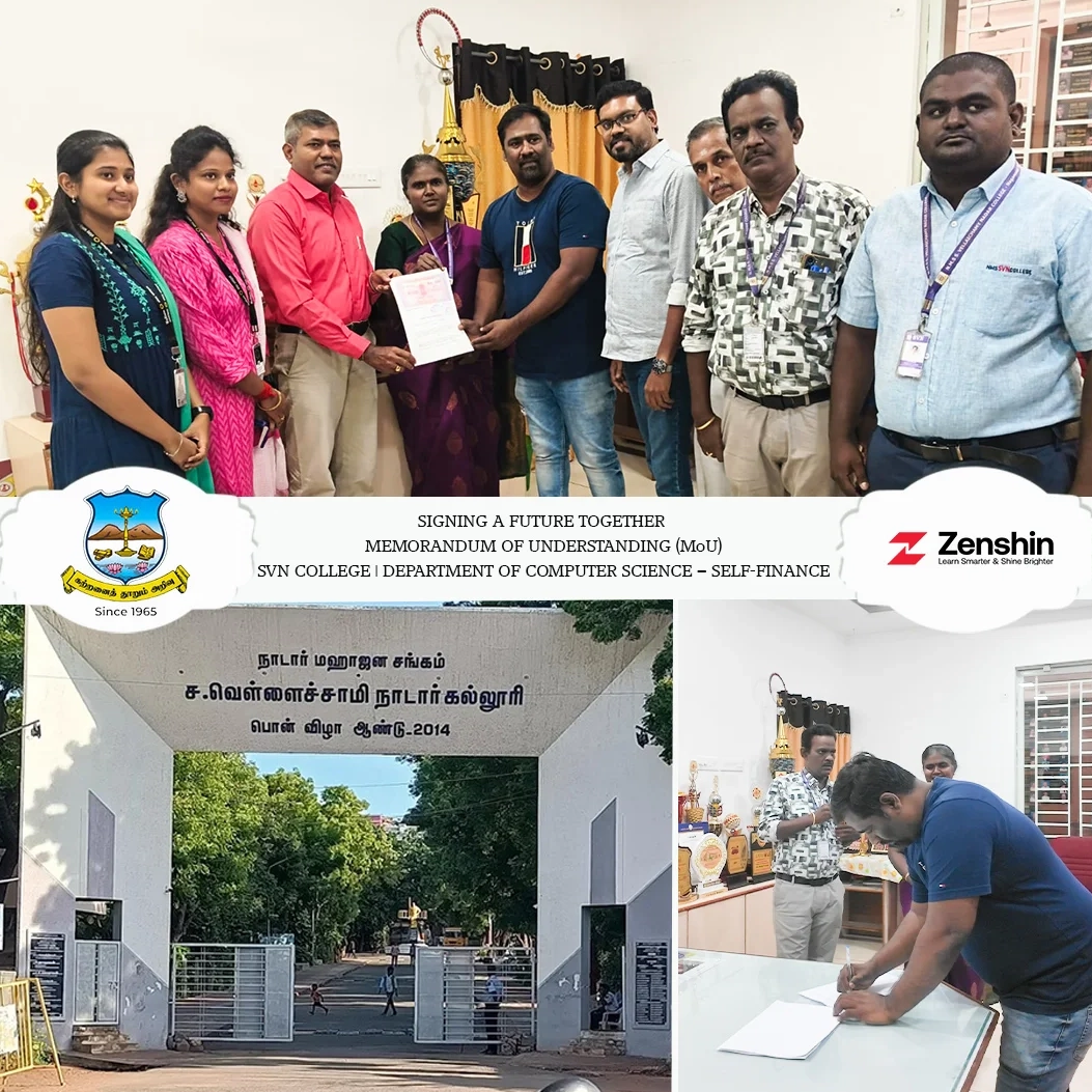 MoU Signing at SVN College - 1