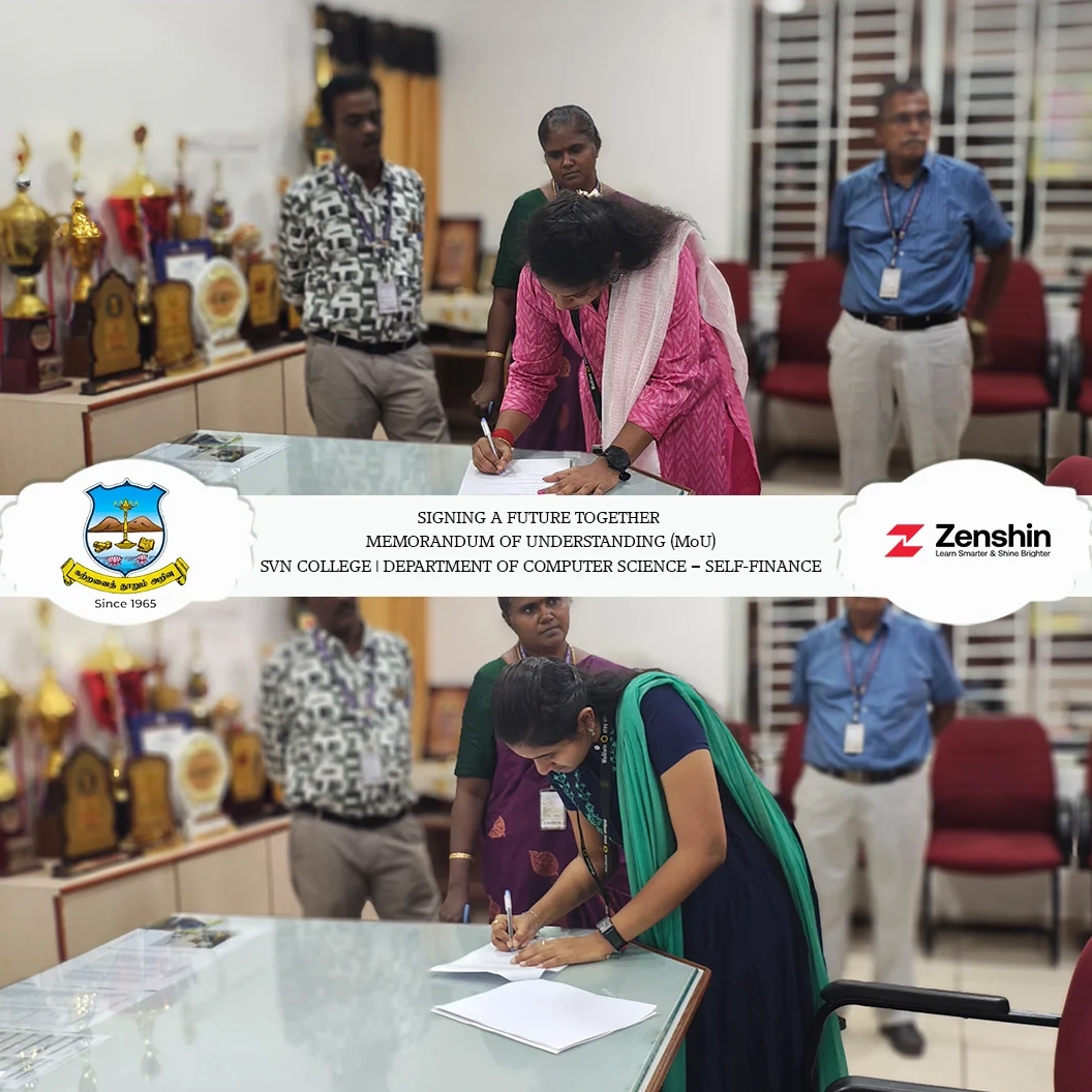MoU Signing at SVN College - 2